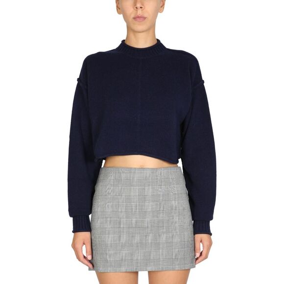 Max Mara Women Wool And Cashmere Crew Neck Sweater